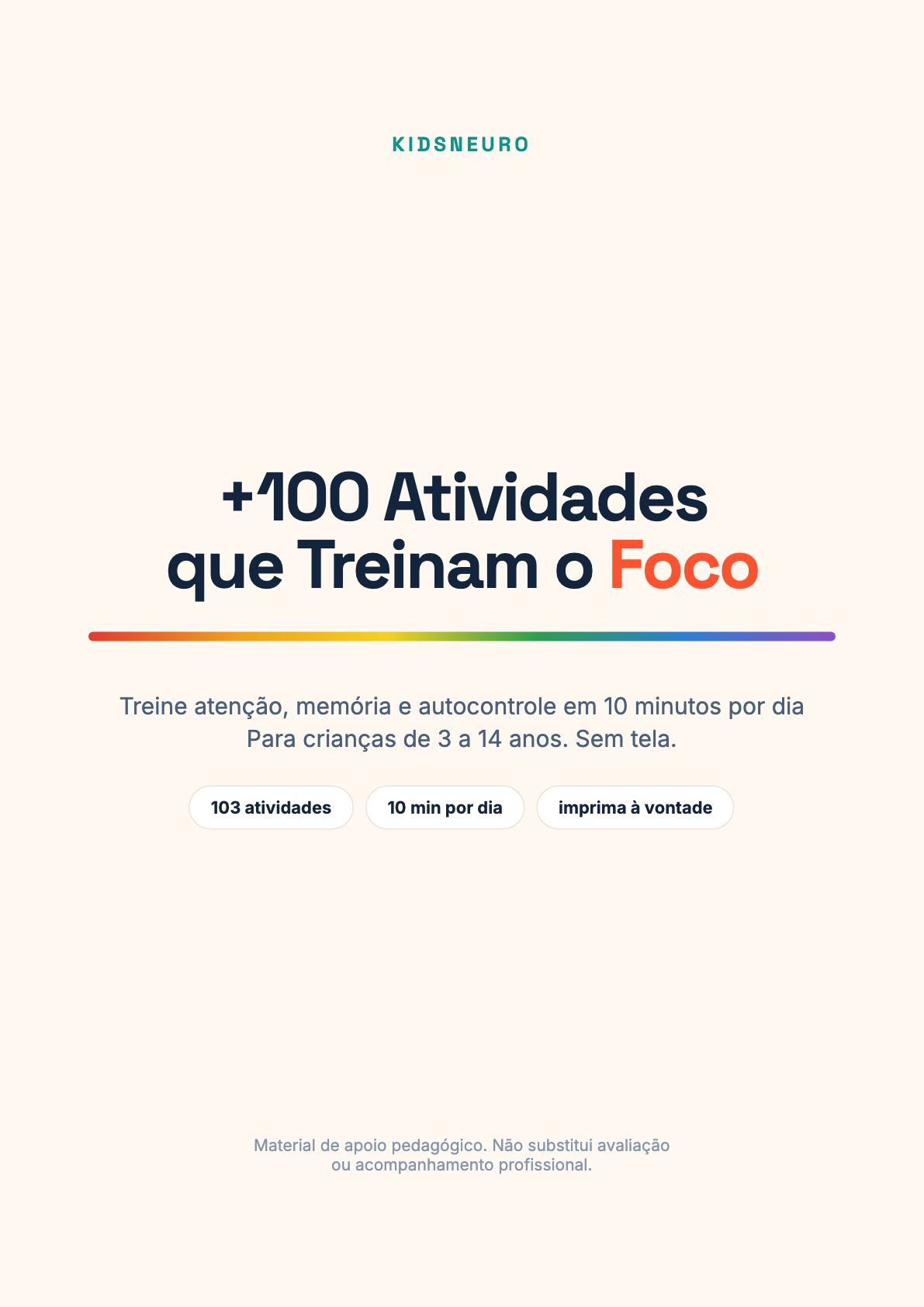 Capa do material